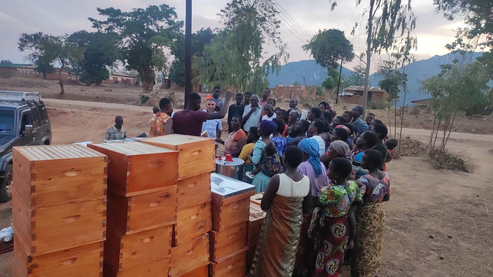 Beehives maintained by Group 1